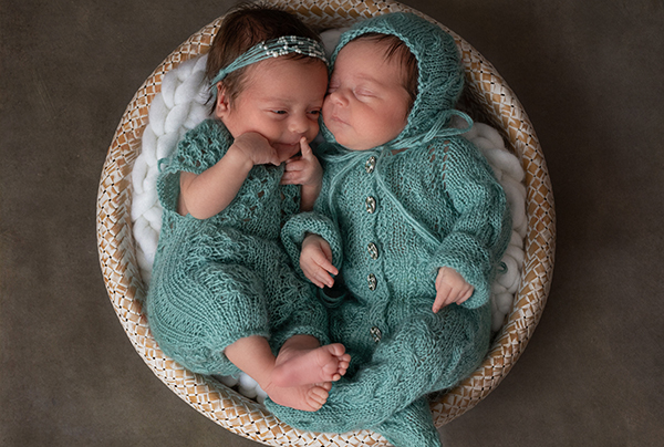 В Рязанской области с начала года родились 44 пар двойняшек